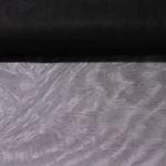 Tulle souple uni - Noir