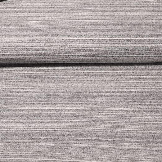 Jersey Sanetta - Mélange de rayures Gris Blanc Teinté dans la masse