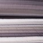 Tissu de veste matelassé - Dégradé de couleurs Gris 35mm Ouaté