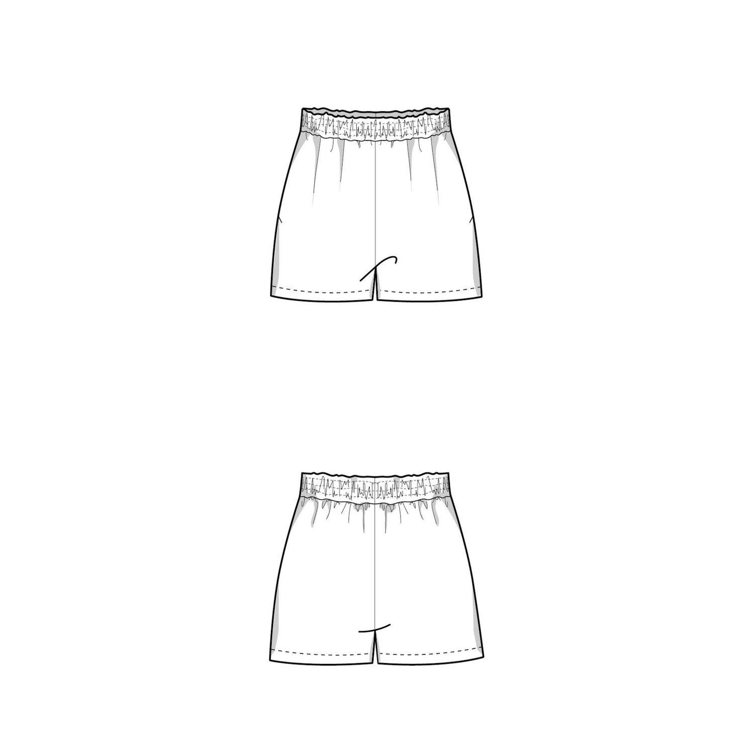 Hose - The Pixie Shorts - Schnittmuster eBook-1 Hose - The Pixie Shorts - Schnittmuster eBook-1