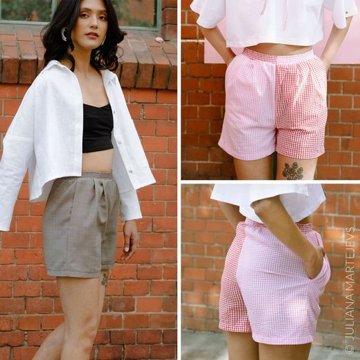 Hose - The Pixie Shorts - Schnittmuster eBook Hose - The Pixie Shorts - Schnittmuster eBook