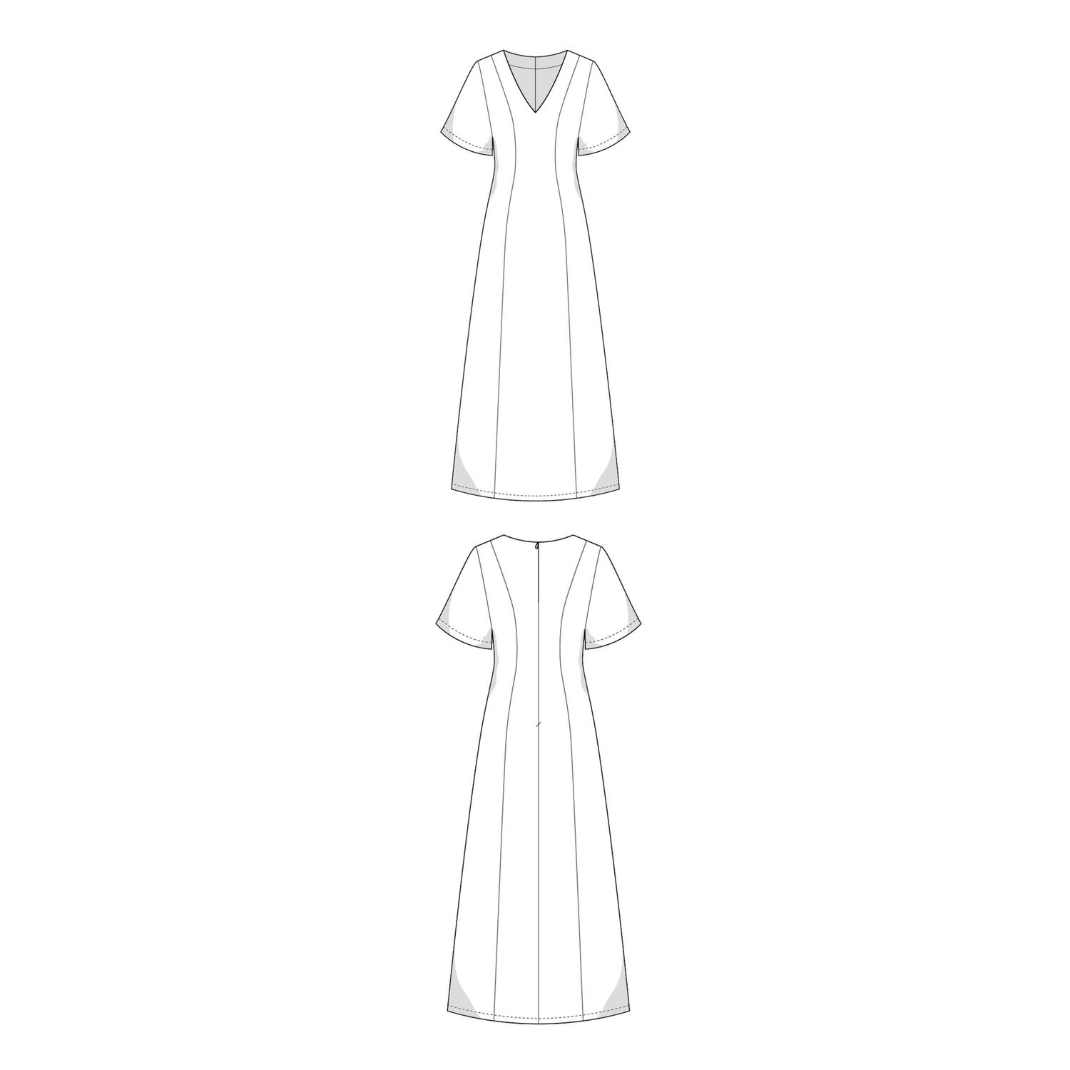 Kleid - The Rory Dress - Schnittmuster eBook-1 Kleid - The Rory Dress - Schnittmuster eBook-1