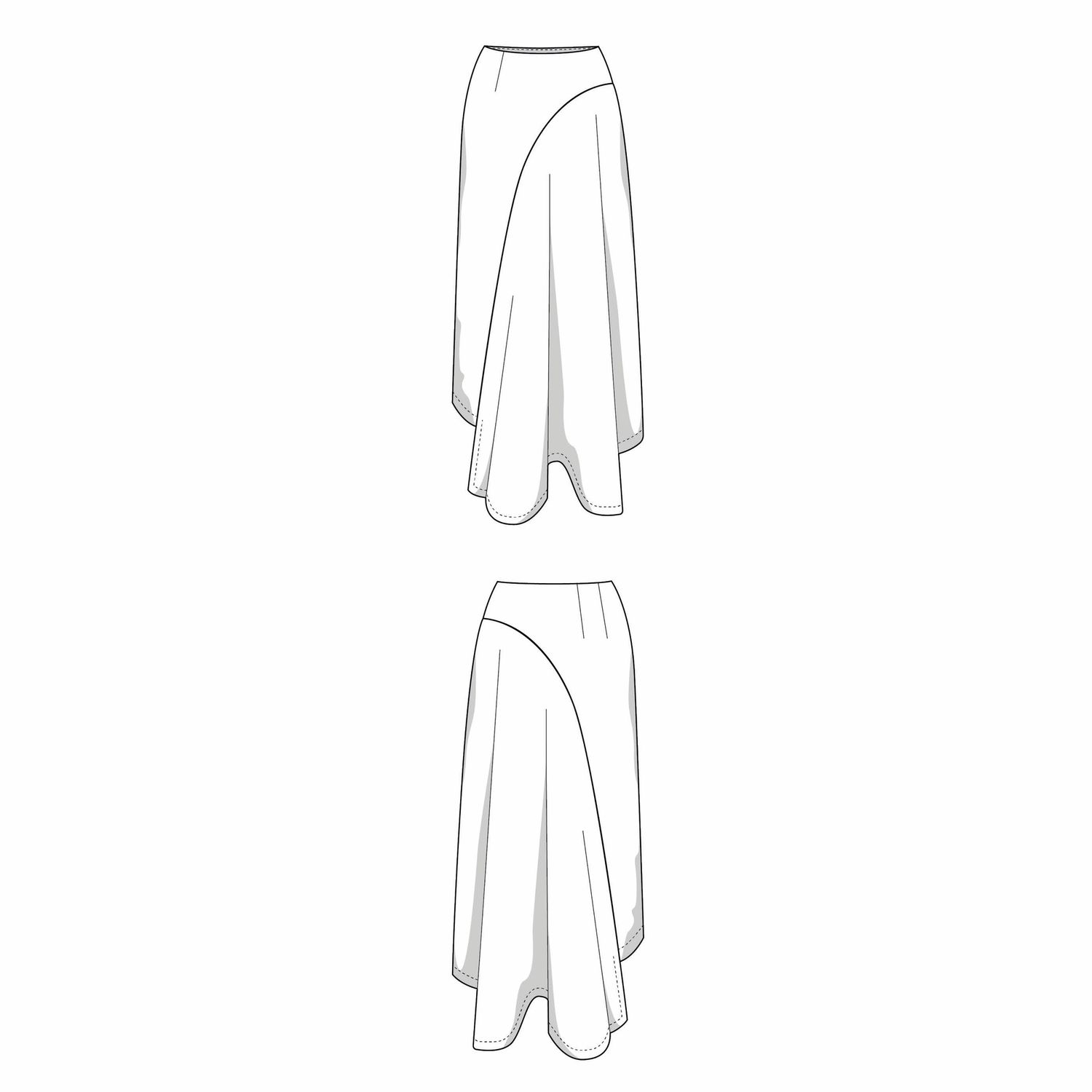Rock - The Willow Skirt - Schnittmuster eBook-1 Rock - The Willow Skirt - Schnittmuster eBook-1