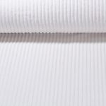 Ripp Fleece Ernest - Weiß Doubleface