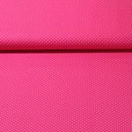 Popeline de coton Bonnie - Pois Fuchsia Blanc