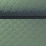 Tissu de veste matelassé - Vert militaire Ouaté