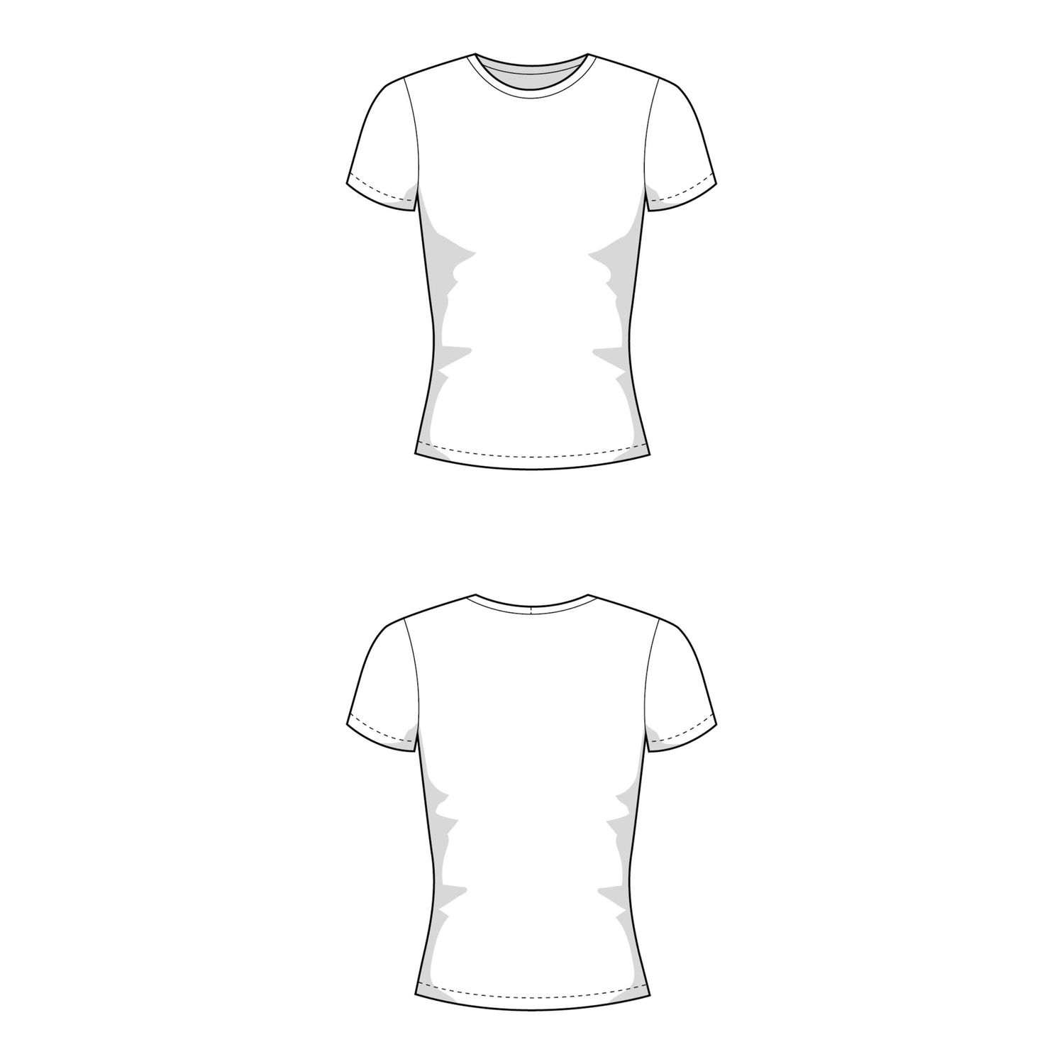 Shirt - The Basic T-Shirt - Schnittmuster eBook-1 Shirt - The Basic T-Shirt - Schnittmuster eBook-1