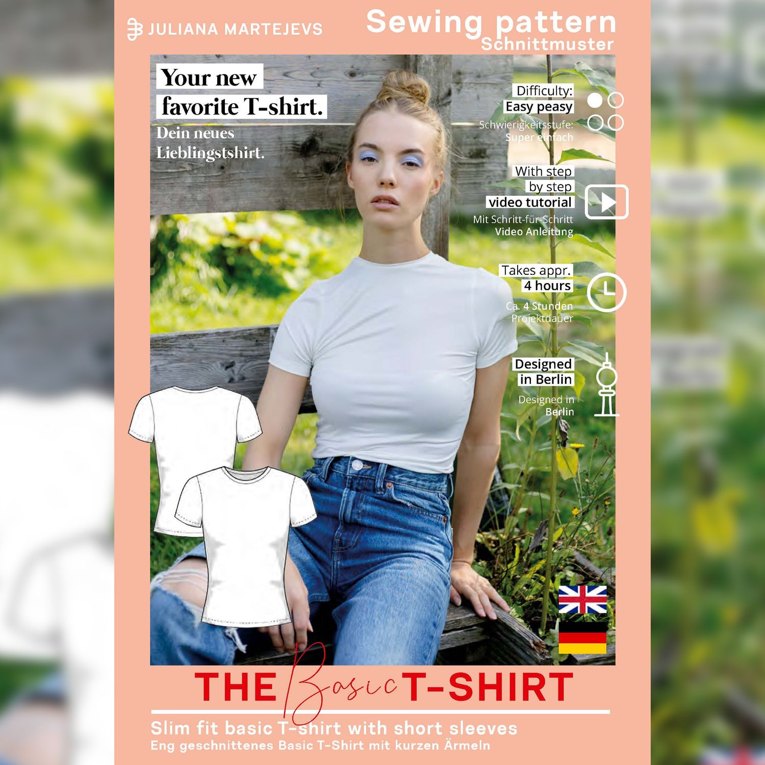 Shirt - The Basic T-Shirt - Schnittmuster eBook-6 Shirt - The Basic T-Shirt - Schnittmuster eBook-6