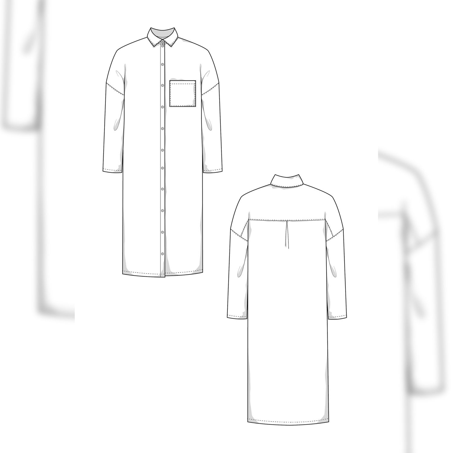 Bluse - The Lola Blouse - Schnittmuster eBook-1 Bluse - The Lola Blouse - Schnittmuster eBook-1