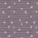 Jersey - Cirkusbollar Mauve garnfärgad