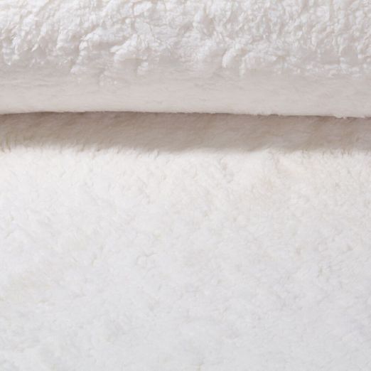 Polaire teddy Ultra doux Benita - Écru