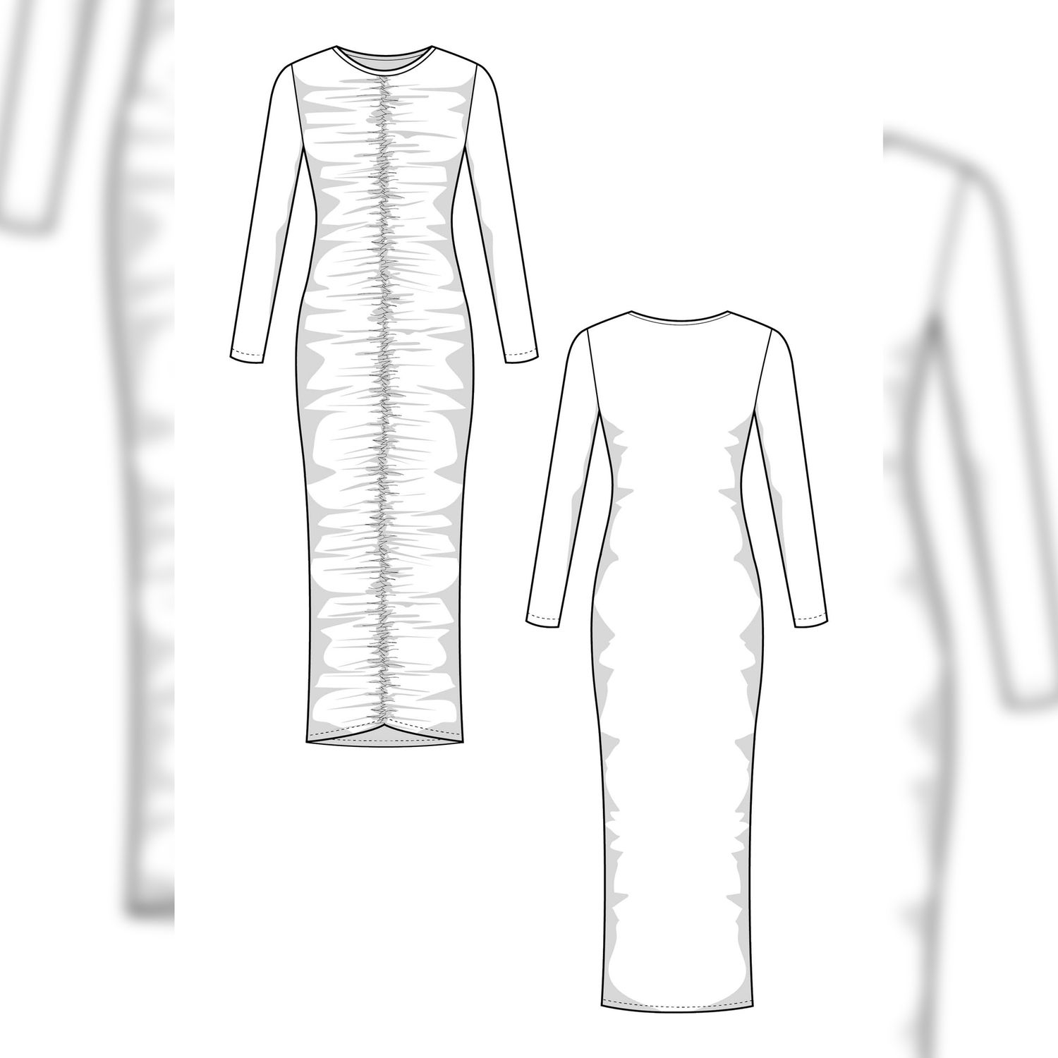 Kleid - The Vero Dress - Schnittmuster eBook-1 Kleid - The Vero Dress - Schnittmuster eBook-1