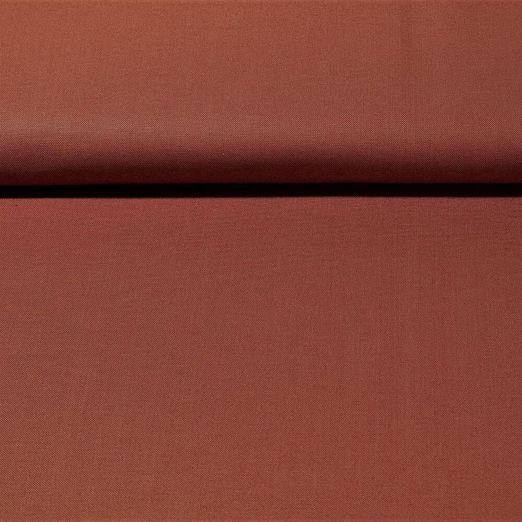 Canvas Johann - Wasserabweisend Terracotta Garngefärbt