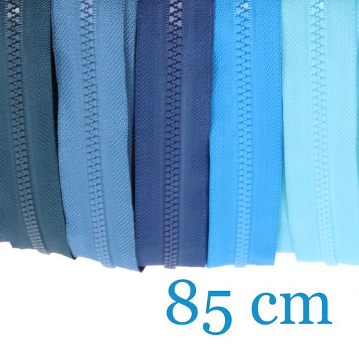 Fermetures éclair pour vestes Séparables 85cm - Lot de 5 pièces Fermetures éclair pour vestes Séparables 85cm - Lot de 5 pièces