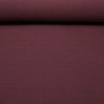 Bio Fleece - Hamburger Liebe Baumwolle Fleece kbA Bordeaux