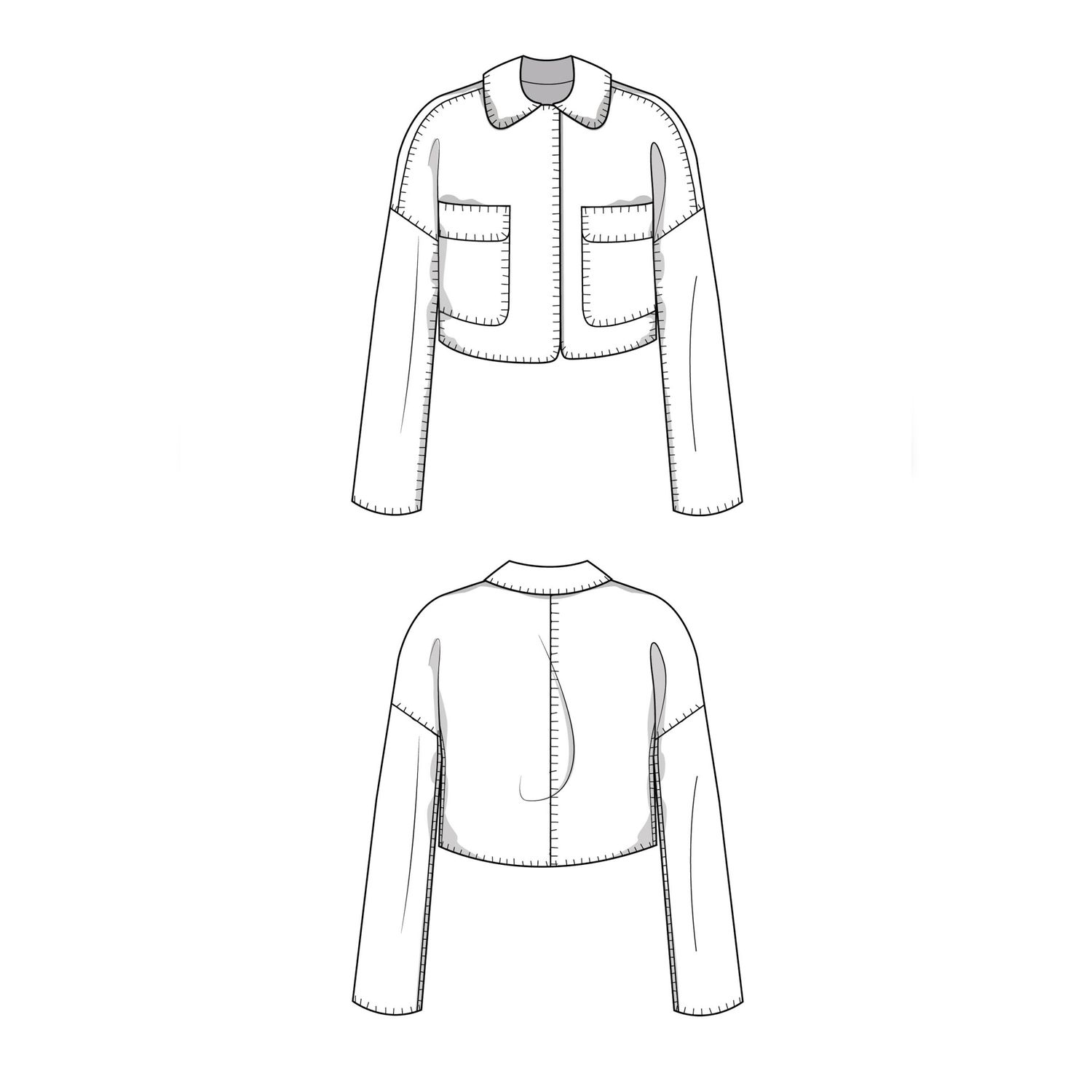 Mantel - The Nelly Coat - Schnittmuster eBook-1 Mantel - The Nelly Coat - Schnittmuster eBook-1