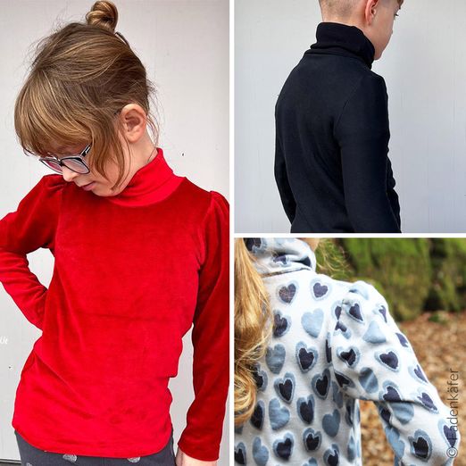 Pullover - Rollkragen-Pullover Kinder - Schnittmuster eBook
