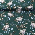 Gütermann Baumwolle Webware - Brilliant Kollektion Distelblumen Grün