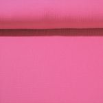 Mousseline bio Marius - Fuchsia