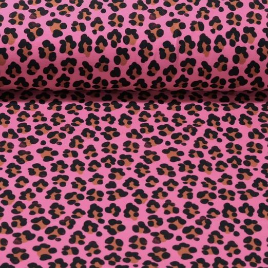 Bio Jersey - Hamburger Liebe Digitaldruck Pretty & Pure Leo Pink