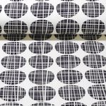 Sweat - Hamburger Liebe Impression numérique Pretty & Pure Circles Ecru Noir