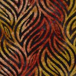Jersey viscosa - Jacquard look usato foglie ruggine Jersey viscosa - Jacquard look usato foglie ruggine