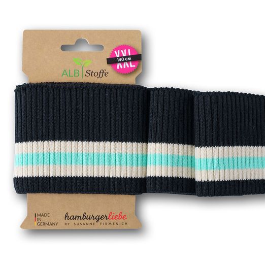 Cuff Me Ripped - Noir Blanc Vert menthe