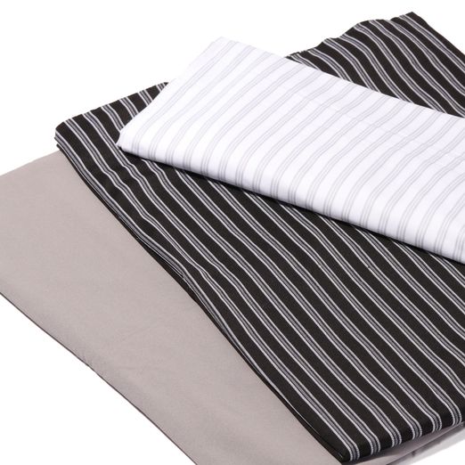 Sanetta Stoffpaket No.26 - Jersey/Sportjersey Mix Schwarz Weiß Grau Sanetta Stoffpaket No.26 - Jersey/Sportjersey Mix Schwarz Weiß Grau