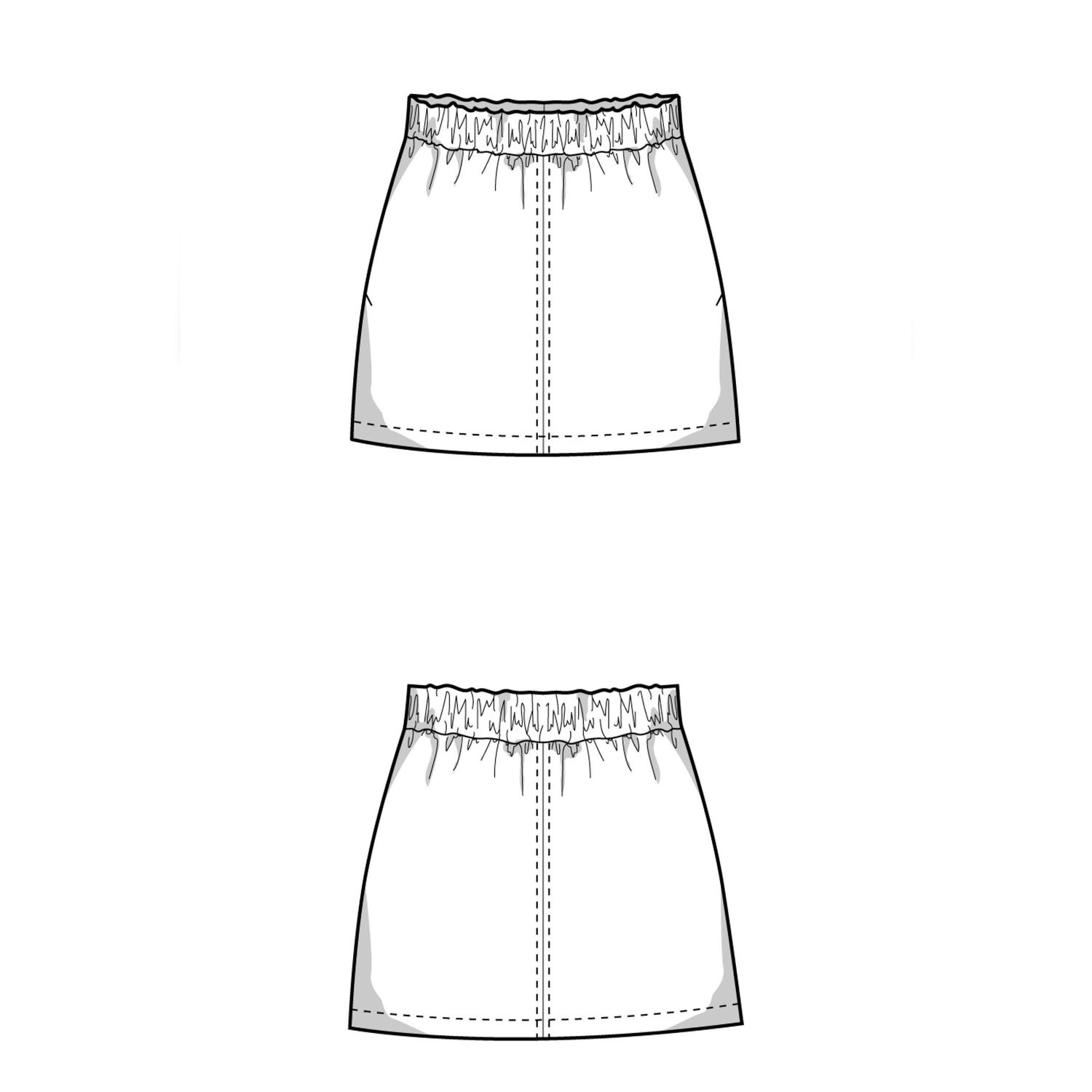 Rock - The Mimi Skirt - Schnittmuster eBook-1 Rock - The Mimi Skirt - Schnittmuster eBook-1