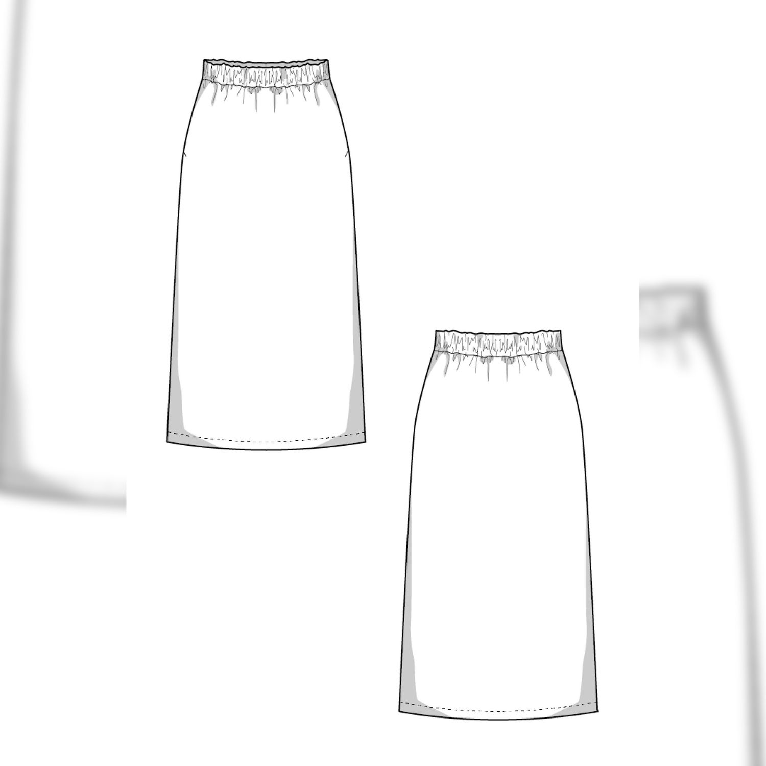 Rock - The Holly Skirt - Schnittmuster eBook-2 Rock - The Holly Skirt - Schnittmuster eBook-2