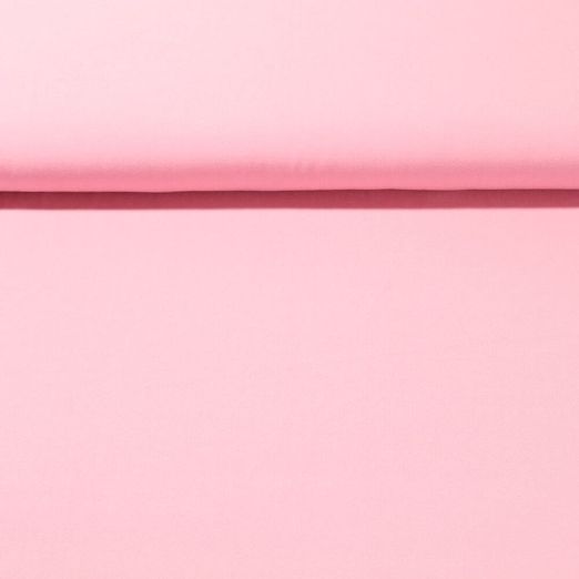 Popeline de viscose Charlène - Stretch Rose uni