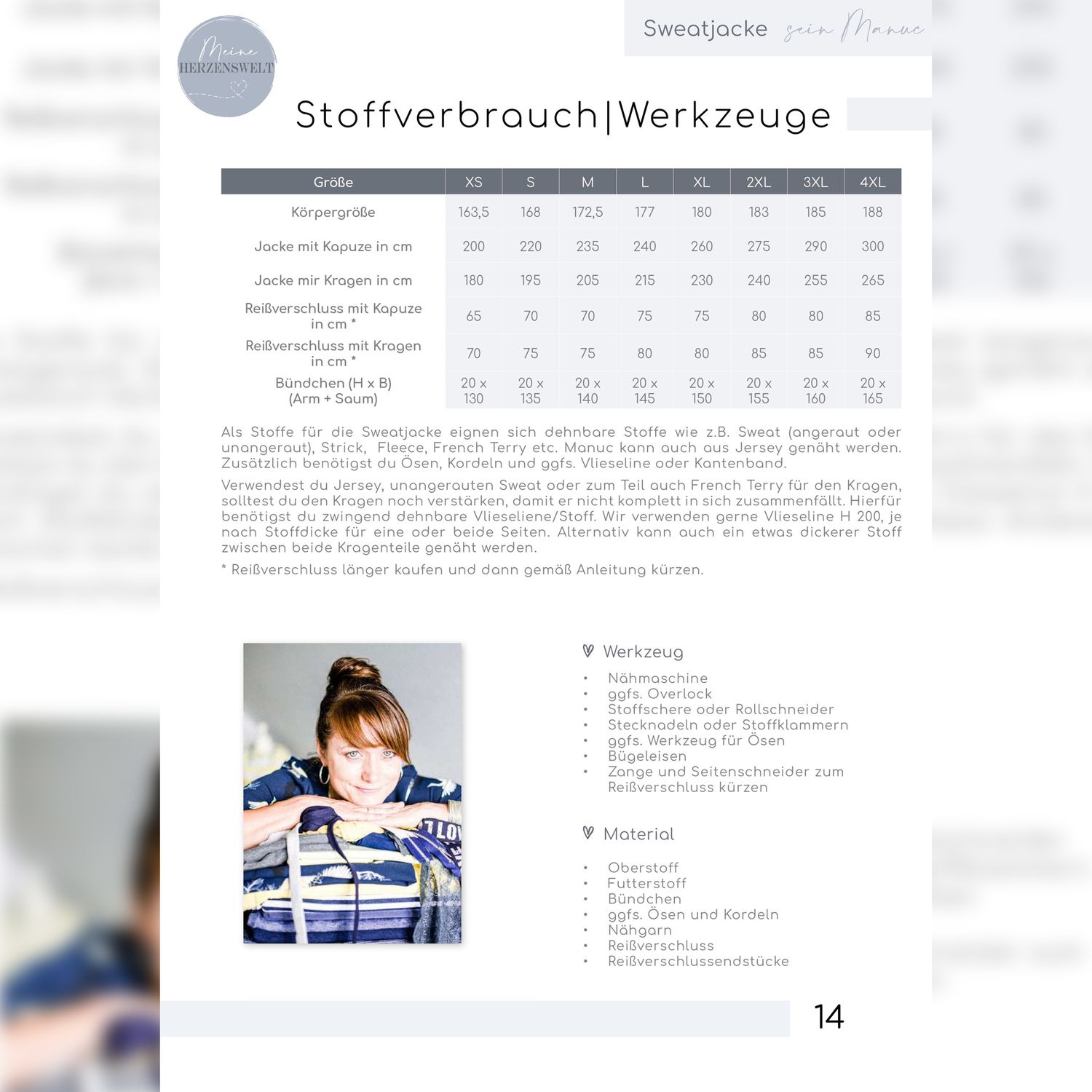 Sweatjacke - sein Manuc - Schnittmuster eBook-5 Sweatjacke - sein Manuc - Schnittmuster eBook-5
