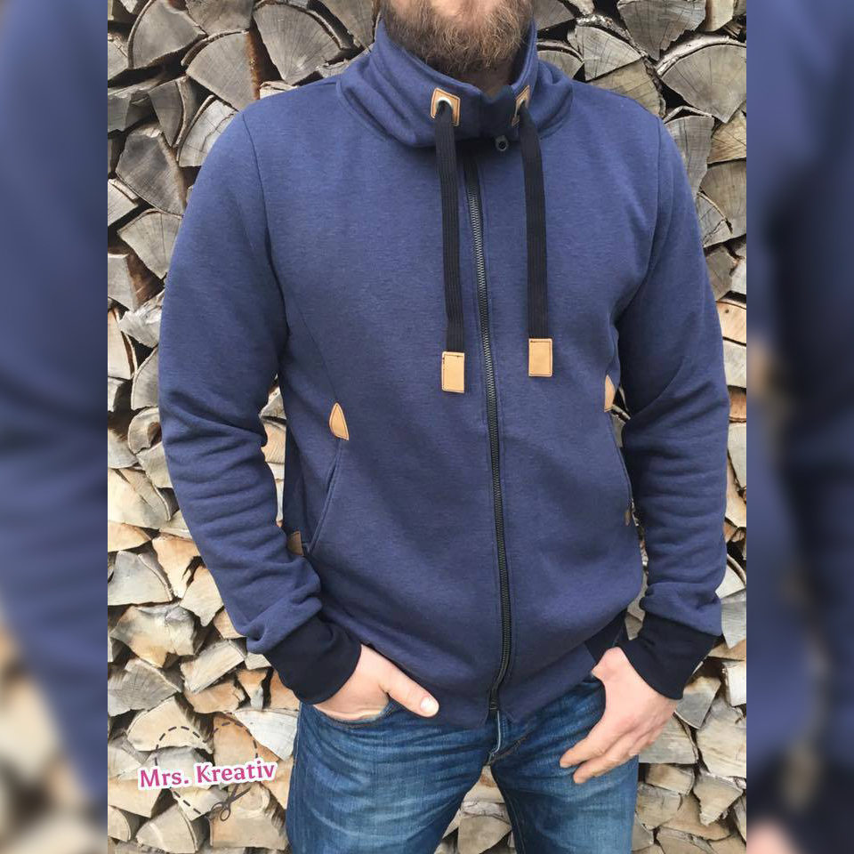 Sweatjacke - sein Manuc - Schnittmuster eBook-9 Sweatjacke - sein Manuc - Schnittmuster eBook-9