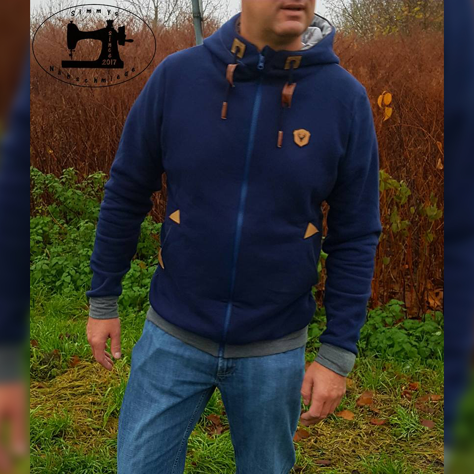 Sweatjacke - sein Manuc - Schnittmuster eBook-8 Sweatjacke - sein Manuc - Schnittmuster eBook-8