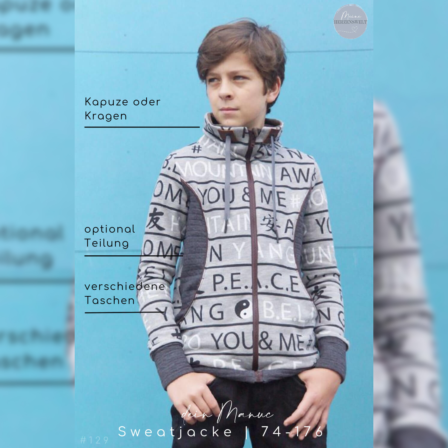 Sweatjacke - dein Manuc - Schnittmuster eBook-3 Sweatjacke - dein Manuc - Schnittmuster eBook-3