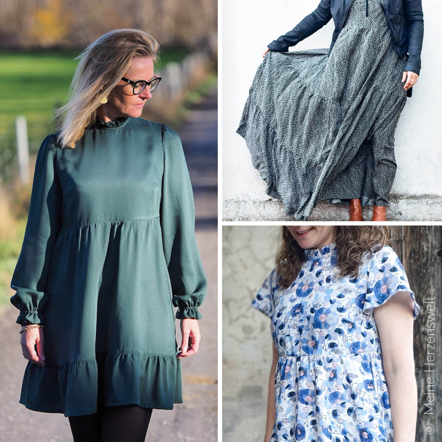 Kleid - Madrid & Marbella - Schnittmuster eBook-0 Kleid - Madrid & Marbella - Schnittmuster eBook-0