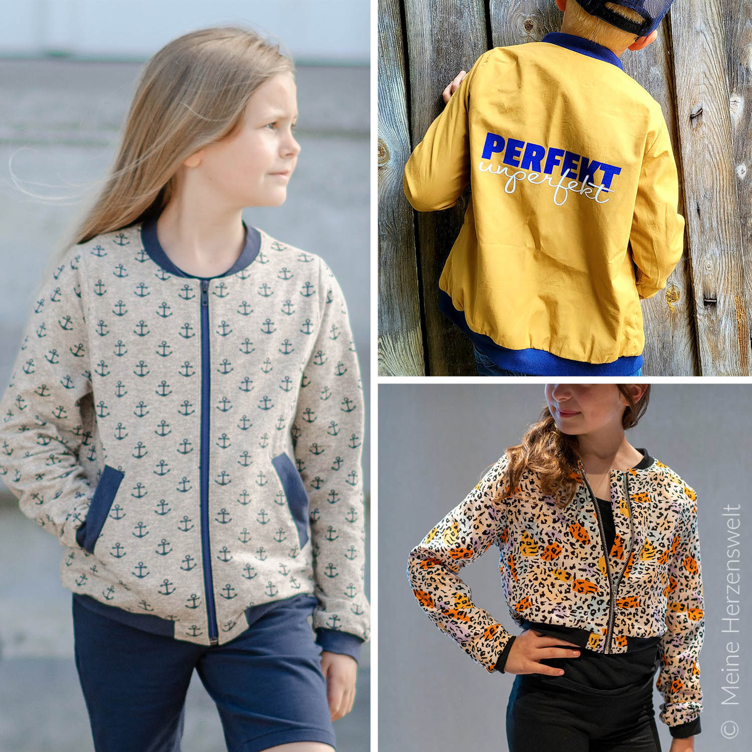 Blouson Kinder - Havanna - Schnittmuster eBook-0 Blouson Kinder - Havanna - Schnittmuster eBook-0