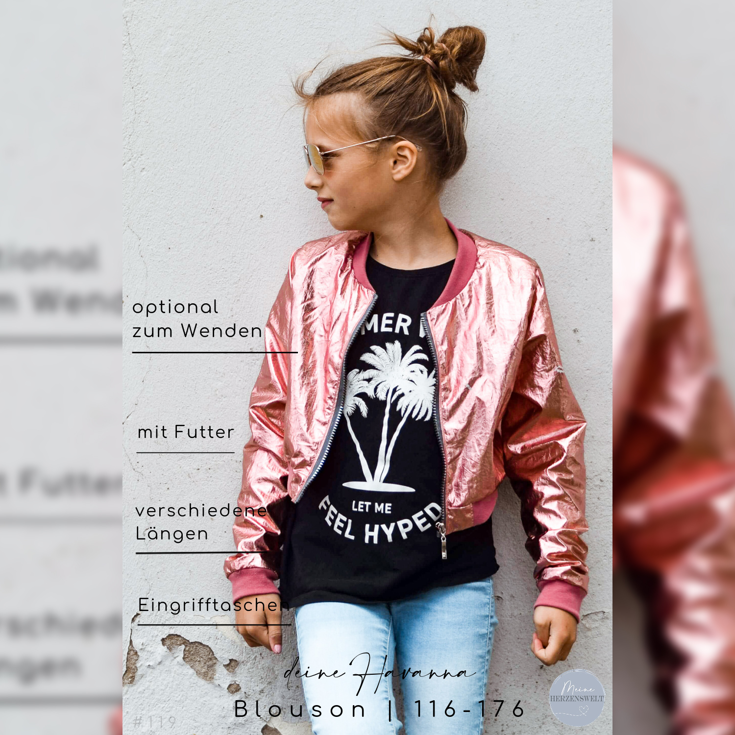 Blouson Kinder - Havanna - Schnittmuster eBook-3 Blouson Kinder - Havanna - Schnittmuster eBook-3