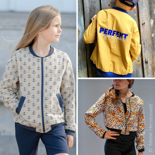 Blouson Kinder - Havanna - Schnittmuster eBook Blouson Kinder - Havanna - Schnittmuster eBook