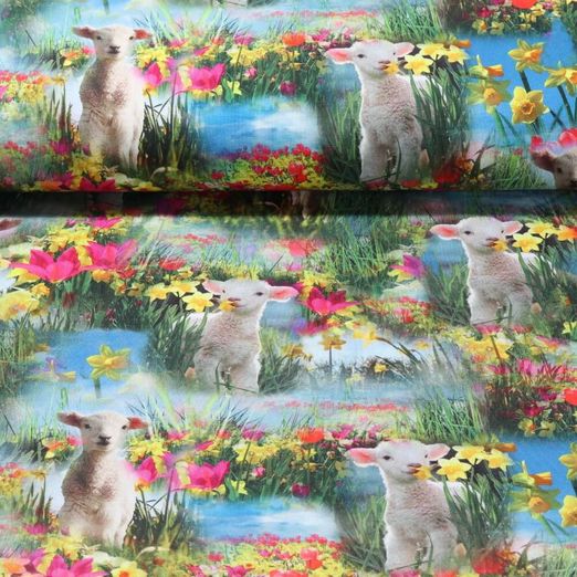 Jersey - Digitaldruck Frühling Multicolor