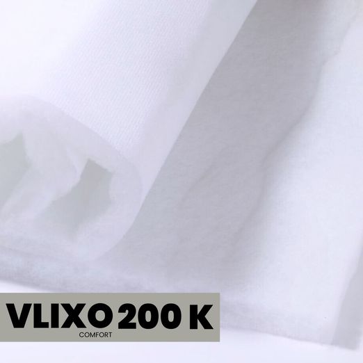Volumenvlies - VLIXO Comfort 200 kaschiert - 73cm breit Volumenvlies - VLIXO Comfort 200 kaschiert - 73cm breit