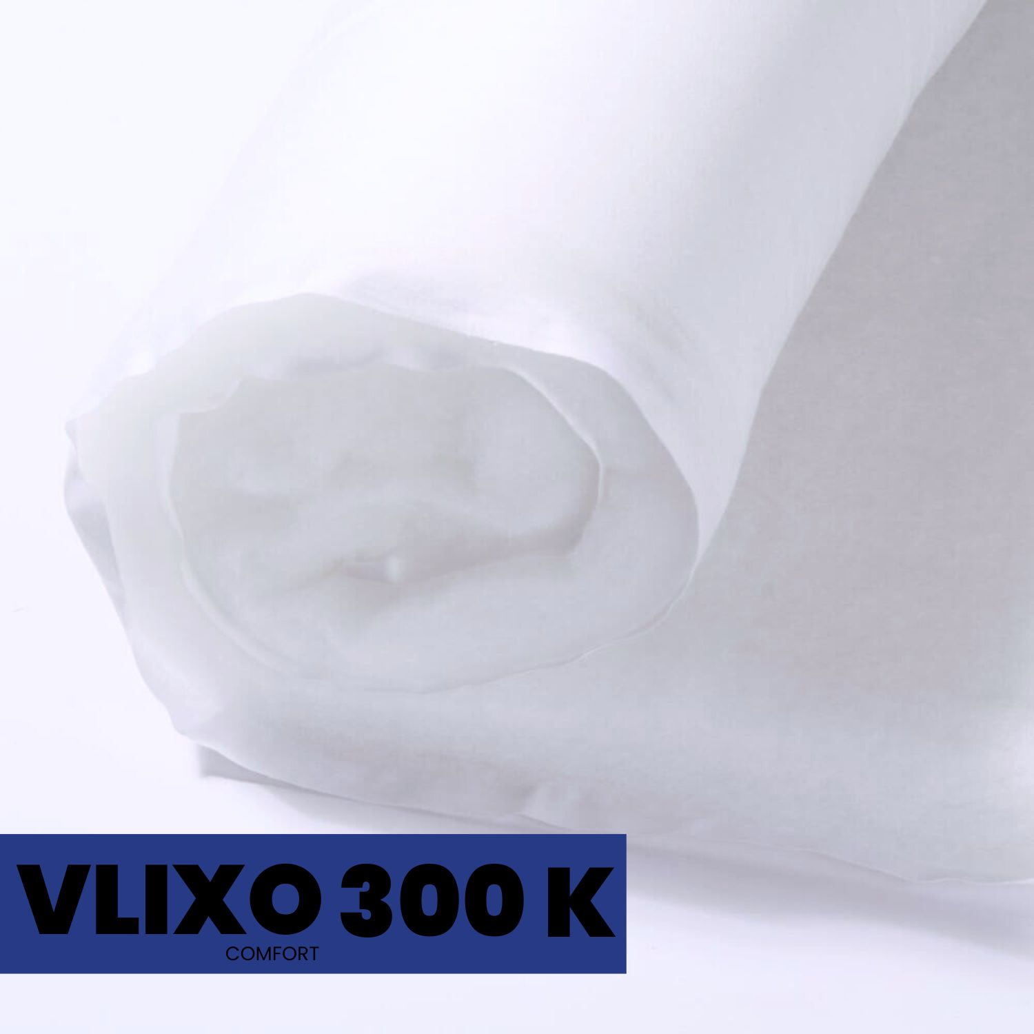 Volumenvlies - VLIXO Comfort 300 kaschiert - 73cm breit-0 Volumenvlies - VLIXO Comfort 300 kaschiert - 73cm breit-0