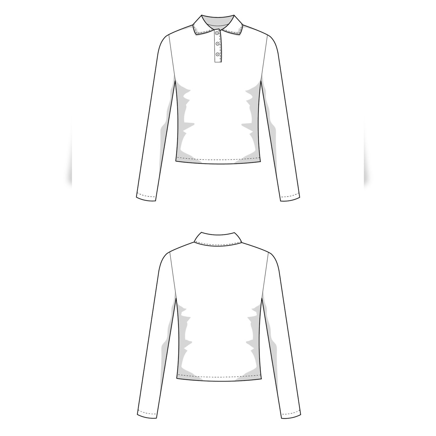 Poloshirt - The Pippa Polo - Schnittmuster eBook-1 Poloshirt - The Pippa Polo - Schnittmuster eBook-1