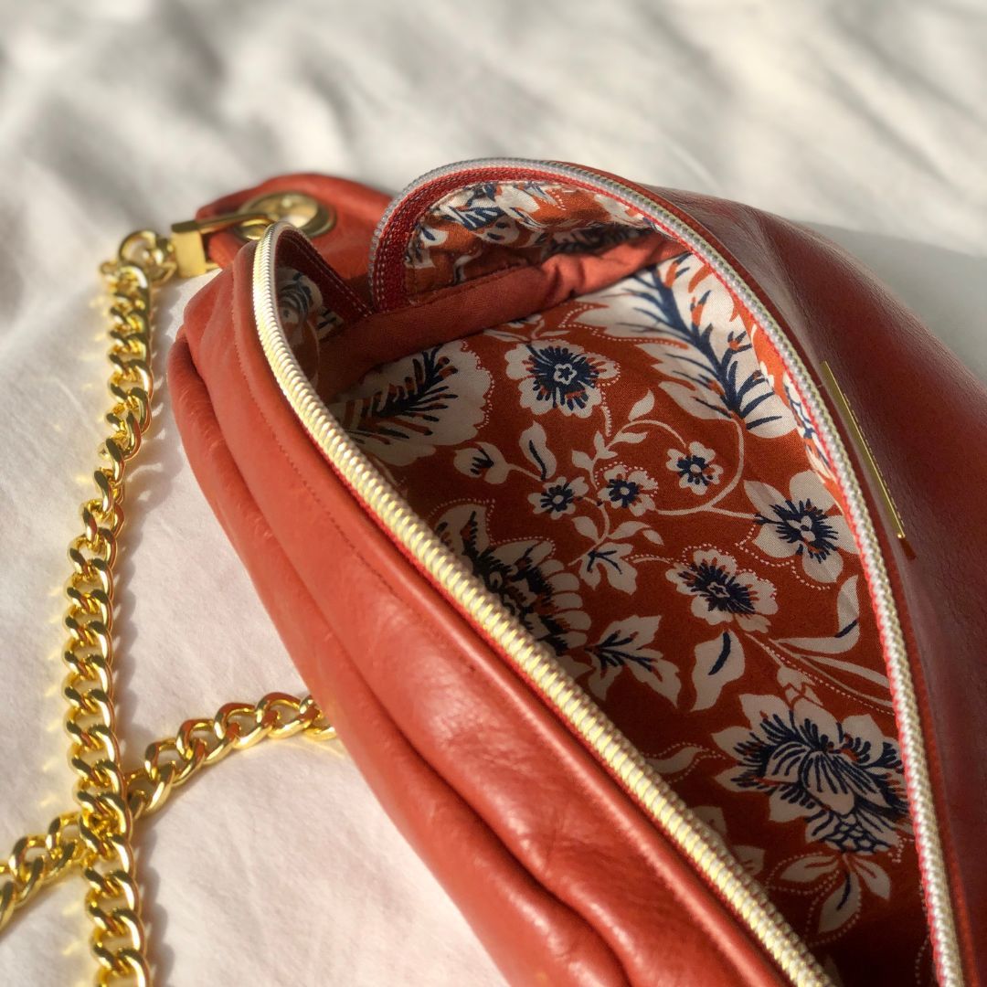 Sac banane Ivalo en cuir avec patron *Sac star*-1 Sac banane Ivalo en cuir avec patron *Sac star*-1