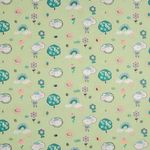 Bomuld Poplin - Sommerhave Mint Bomuld Poplin - Sommerhave Mint