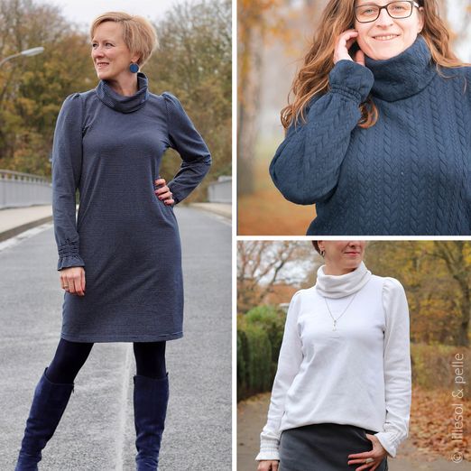 Kleid und Pullover - Estela - Schnittmuster eBook