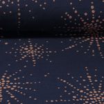 Maillot - Jacquard brillante Boom Soft Touch Lurex Navy Cobre