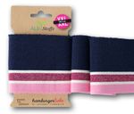 Cuff Me Glam navy-white-pink-pink Cuff Me Glam navy-white-pink-pink