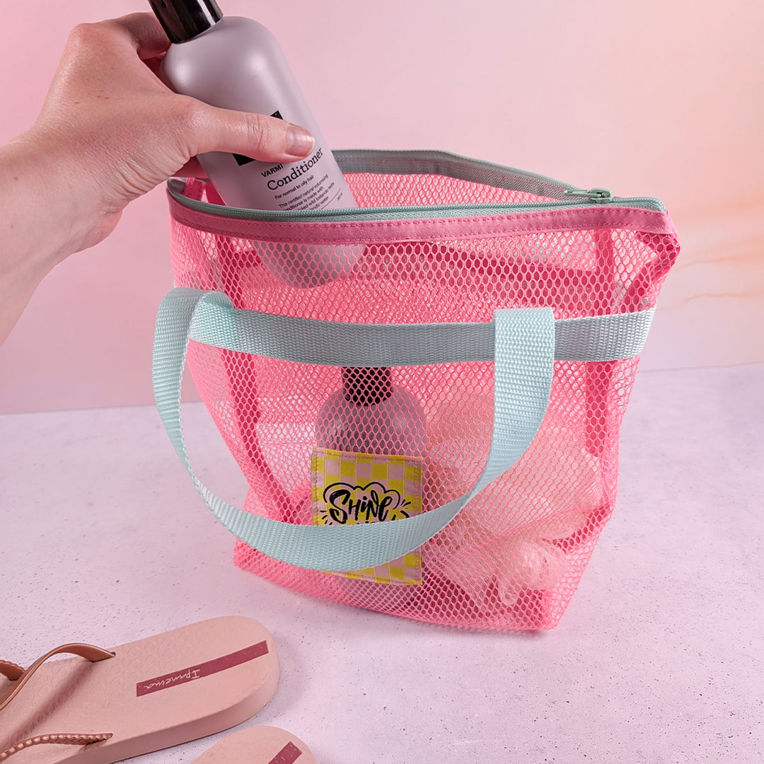 Mesh Netzstoff Malla - Neonrosa-3 Mesh Netzstoff Malla - Neonrosa-3