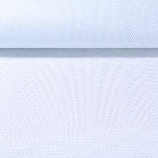 Mesh Netzstoff Malla - Weiß